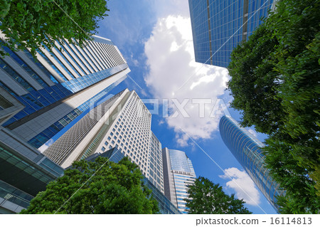 High-rise buildings of Shinagawa Intercity and Shinagawa Grand Commons 16114813