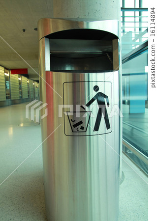 Garbage metal can 16114894