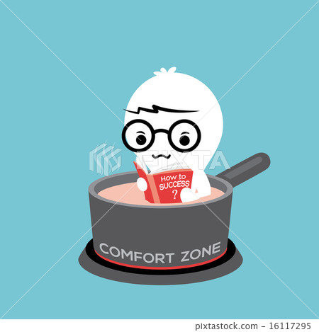 Comfort Zone cartoon Illustration Comfort Zone cartoon Illustration 16117295