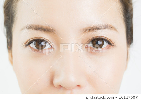 美女形象年輕女士睜大眼睛 16117507