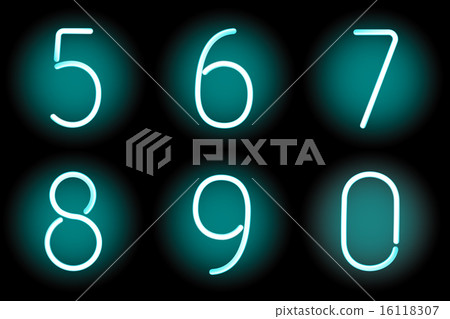 neon letters 16118307