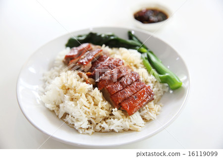 roast duck over rice roast duck over rice 16119099