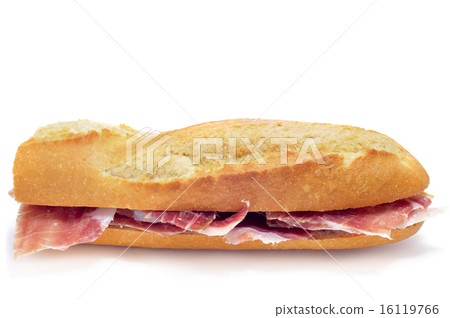 spanish serrano ham sandwich 16119766