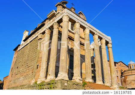 San Lorenzo in Miranda Church in Rome, Italy 16119785