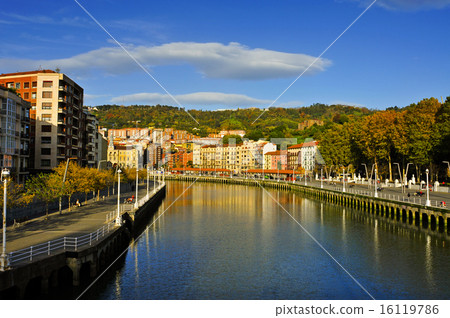 Estuary of Bilbao, in Bilbao, Spain 16119786