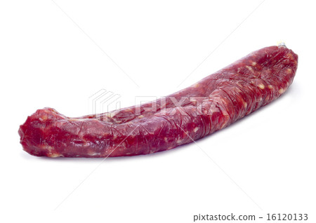 fuet, spanish cured sausage typical of Catalonia 16120133