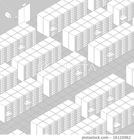 數據中心線圖 16120962
