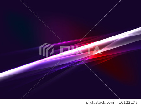 Abstract color glowing lines in dark space with stars and light effects Abstract color glowing lines in dark space with stars and light effects 16122175