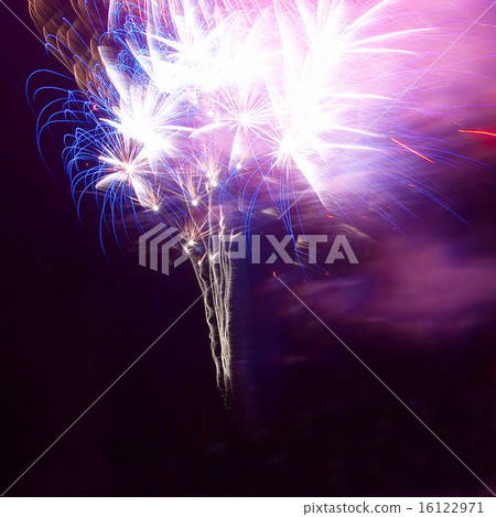 Salute, fireworks above the Sevastopol bay. 16122971
