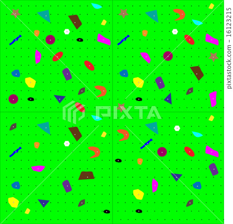 Climbing wall pattern Climbing wall pattern 16123215