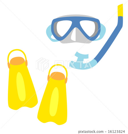 浮潛和腳蹼 16123824