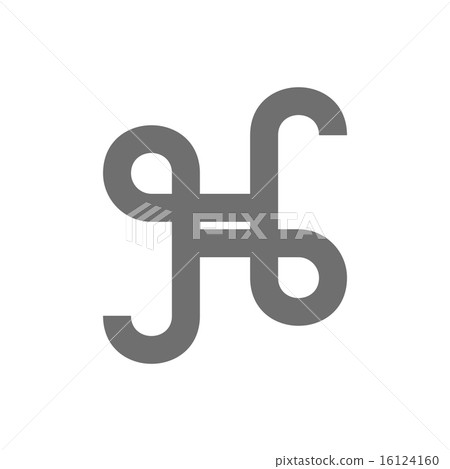 Letter H Logo Concept Icon. Vector 16124160