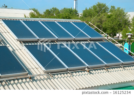 Solar system on the roof Solar system on the roof 16125234