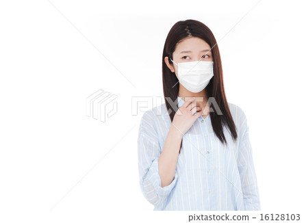 A woman with poor health A woman with poor health 16128103