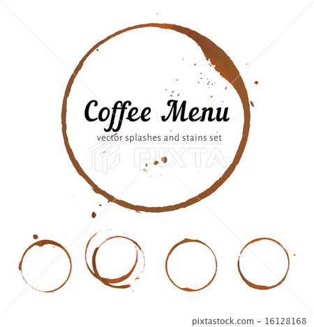 Coffee stain circles Coffee stain circles 16128168