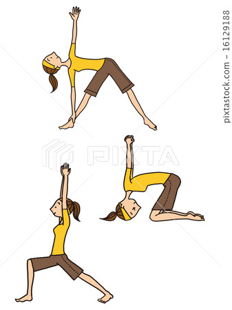 yoga, exercise, exercising 16129188