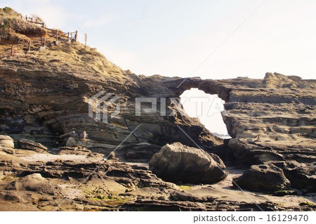 Scenery of the Miura Peninsula Part 6 Jogashima quay wall (horse's back gate) Scenery of the Miura Peninsula Part 6 Jogashima quay wall (horse's back gate) 16129470
