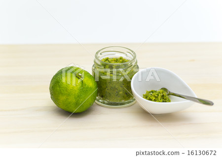 八月柑橘胡椒製作與藍色柚子 16130672