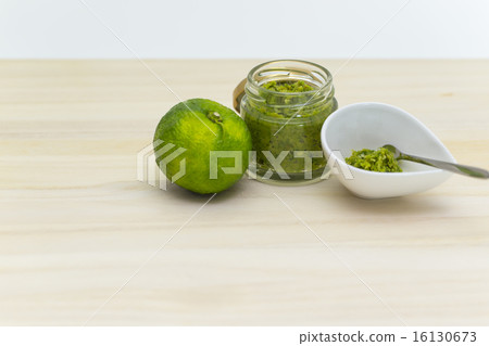 August citrus pepper making with blue yuzu 16130673