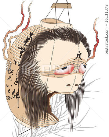 Katsushika Hokusai少女Owarito圖像例證 16131378