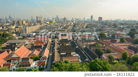 View of Bangkok from Golden Mount View of Bangkok from Golden Mount 16131822