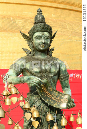 Angel statue at Golden Mount in Bangkok Angel statue at Golden Mount in Bangkok 16131835