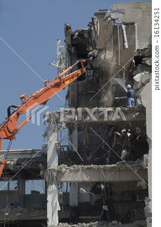 Building demolition work 16134251