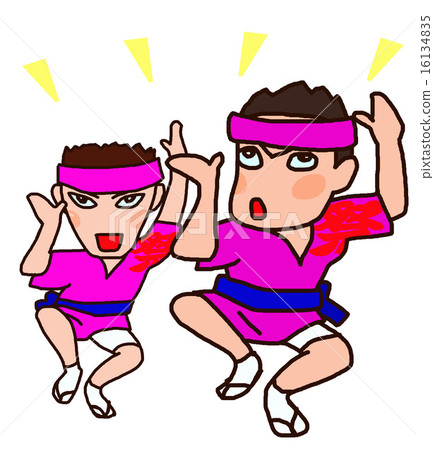 Men of Awa Odori 16134835