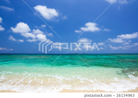 Beach in Okinawa · Comma Island 16134963