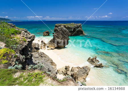 Beach in Okinawa · Comma Island Beach in Okinawa · Comma Island 16134988