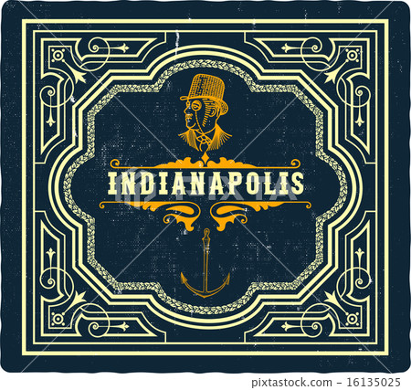 Retro card design  16135025