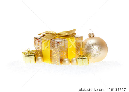 Golden Christmas background Golden Christmas background 16135227