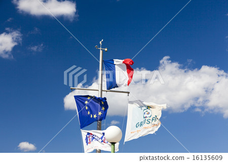 Flagpole of the Marina Gruissan Flagpole of the Marina Gruissan 16135609