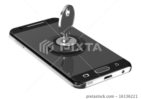 smartphone with key 16136221
