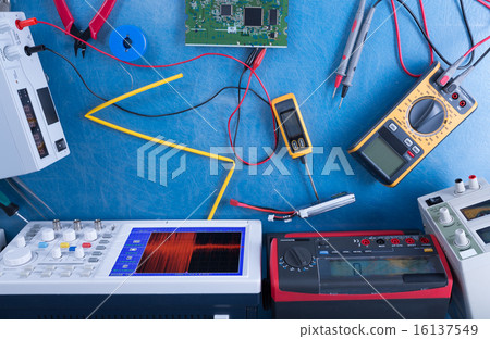 Electronics measuring devices in laboratory Electronics measuring devices in laboratory 16137549