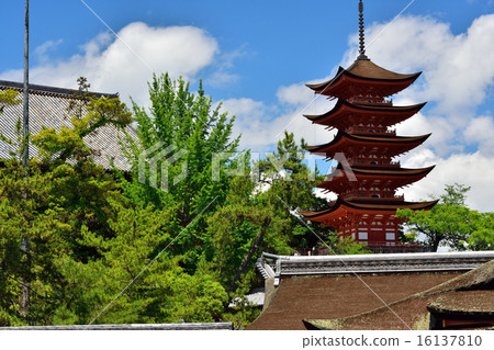 Scenery of Miyajima 16137810