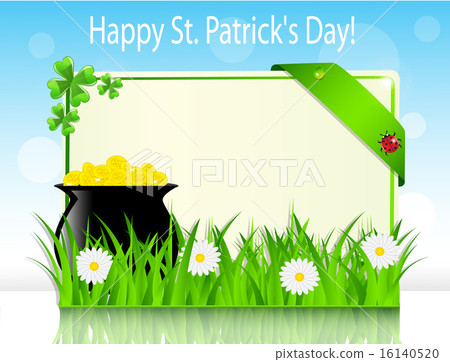 Poster holiday St. Patrick's Day Poster holiday St. Patrick's Day 16140520