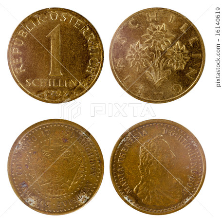 two old austrian coins 16140619