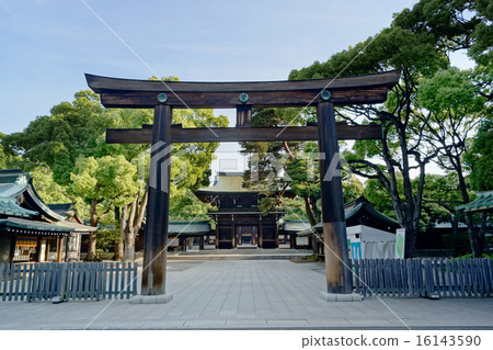 明治神宮鳥居 明治神宮鳥居 16143590