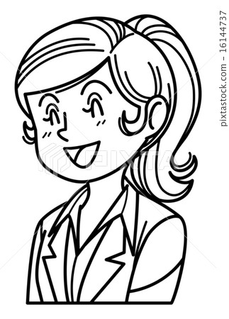 Foreigner / woman / facial expression Foreigner / woman / facial expression 16144737