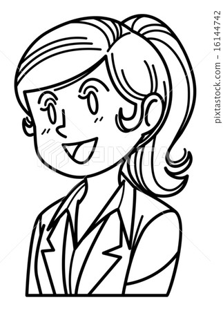 Foreigner / woman / facial expression 16144742