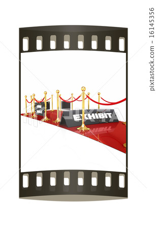 Exhibition for you success. The film strip 16145356