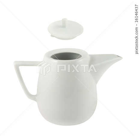 Ceramic teapot isolated Ceramic teapot isolated 16146437