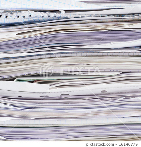 Stack of paper sheets Stack of paper sheets 16146779