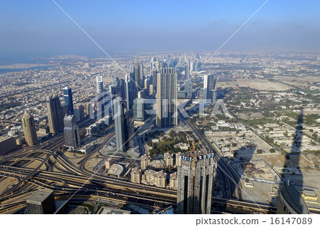 View from Burj Khalifa View from Burj Khalifa 16147089