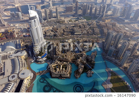 View from Burj Khalifa View from Burj Khalifa 16147090
