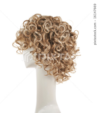Hair wig over the mannequin head Hair wig over the mannequin head 16147669