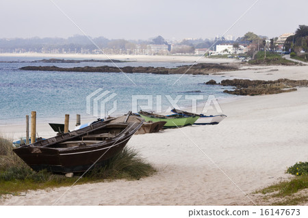 seaside, shore, galicia 16147673
