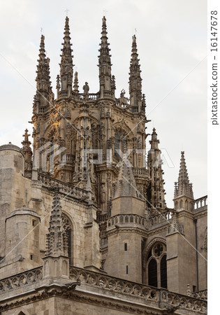 Burgos cathedral. Burgos cathedral. 16147678