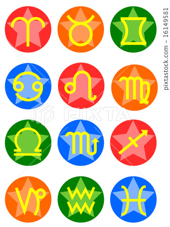 Horoscope Mark icon colorful 16149581
